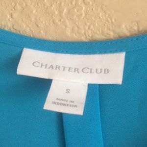Charter Club Tops - Beautiful Bright Cerulean Blue Top. Charter Club Tops - Beautiful Bright Cerulean Blue Top.